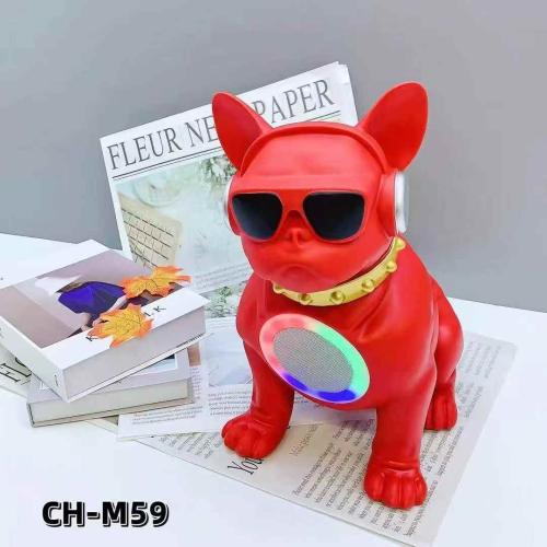 CH-M59 LED Cool Dog Bluetooth Speaker 